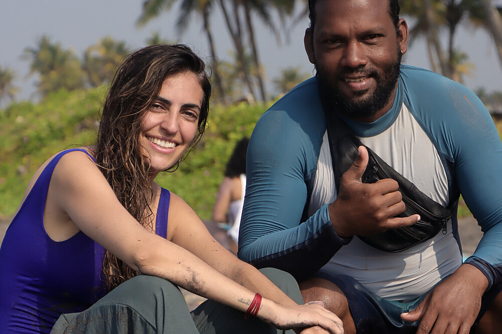 10 Day Surf Yoga Ayurveda & Sound Healing Retreat Varkala, India 5