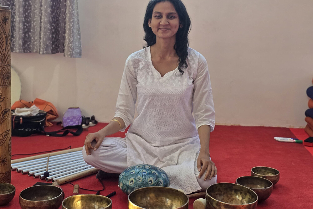 Formación en Sanación con Sonido y Múltiples Modalidades de Sanación de 21 Días, India 2