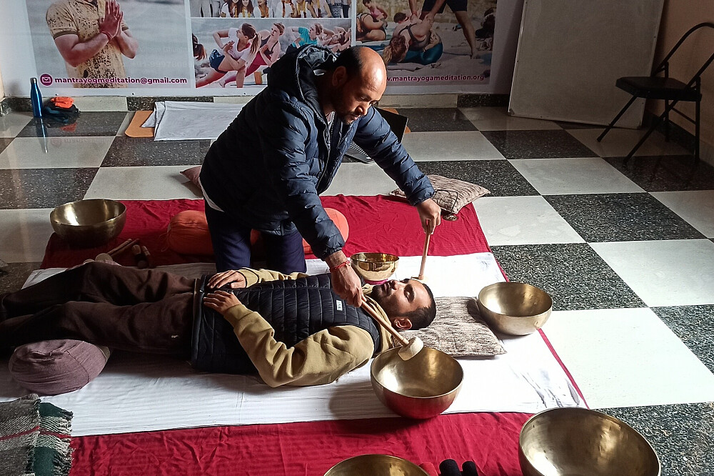 24 Day 200 Hour Meditation & Singing Bowls TTC in Rishikesh