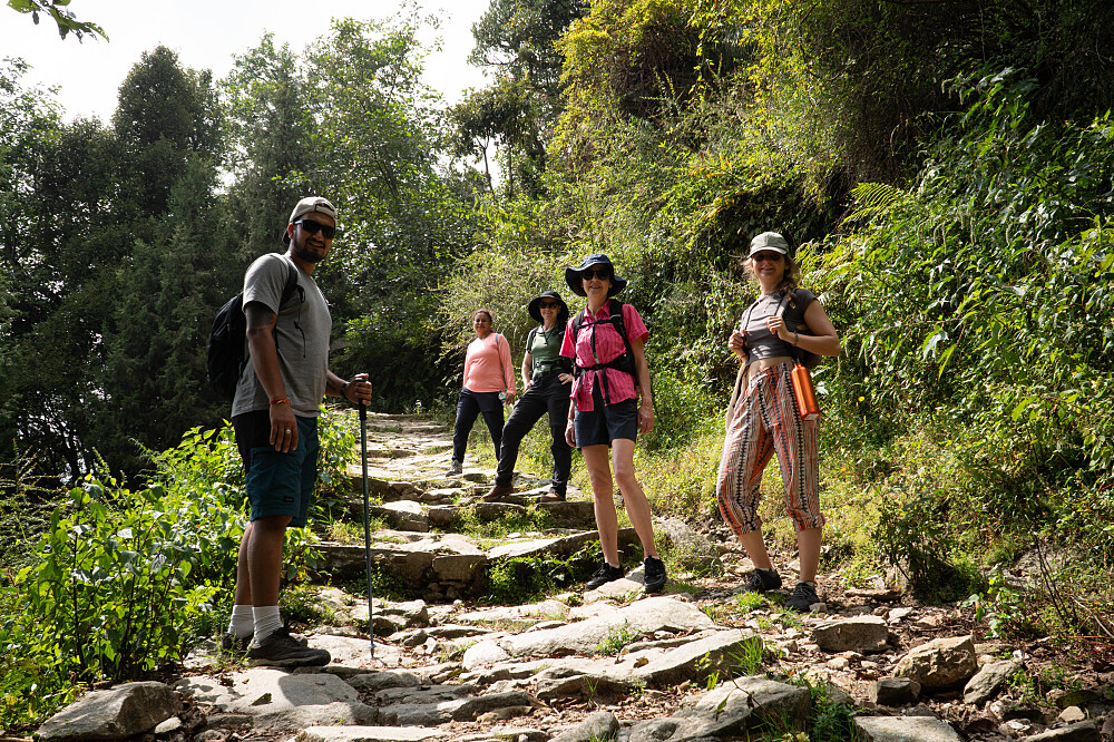 Formation de professeur de yoga de 26 jours (200 heures) et randonnée dans l'Himalaya, Inde 25