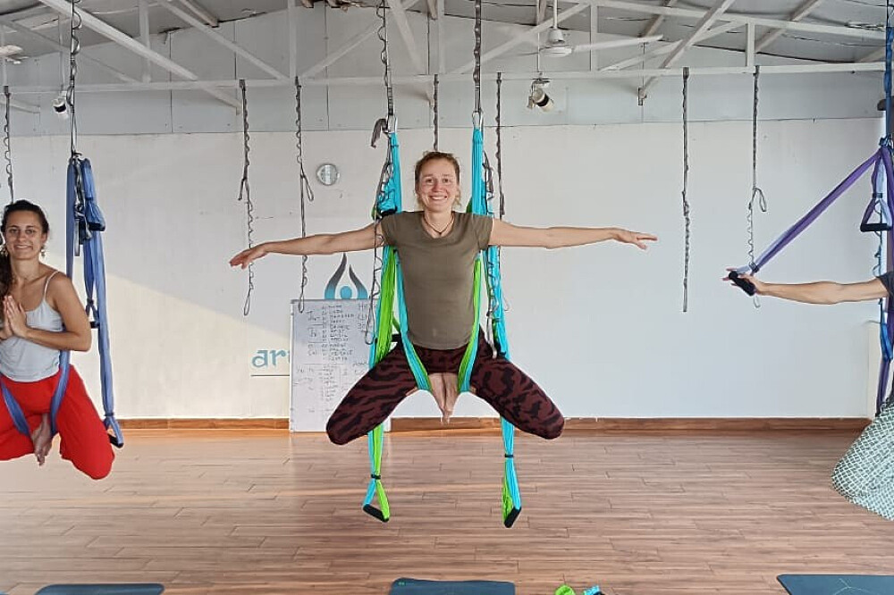 28 Day 300HR TTC-Ashtanga Vinyasa, Aerial, Yin, Hatha Yoga, India 4
