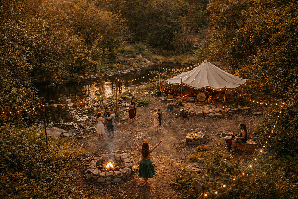 3 Day Barefoot Circus: Nature, Firewalk, Music & Play, MA, US 2