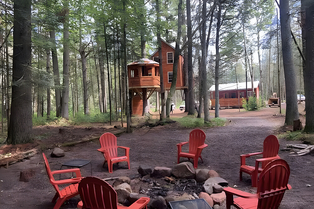3-daagse HELD-Vrouwen Boomhut Yogaretreat, MN, VS 10