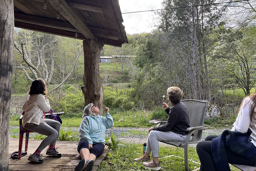 Retiro de descanso com cura pelo som para mulheres, 3 dias, perto de Asheville, NC 37