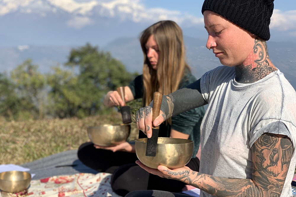 Formation de 4 jours au son curatif dans une ferme écologique dans l’Himalaya, au Népal 26