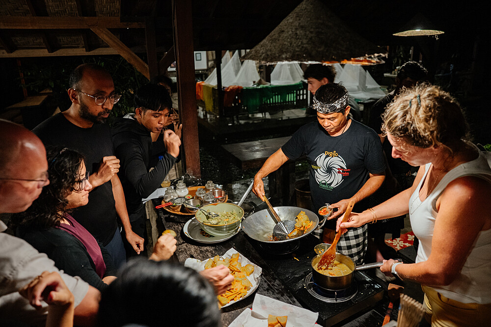 5-daagse wandelreis van verbinding op Bali, Indonesië 9