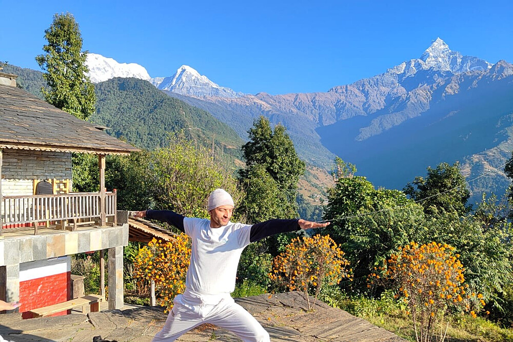 7 Day Mountain View Yoga Meditation Retreat in Pokhara, Nepal 5
