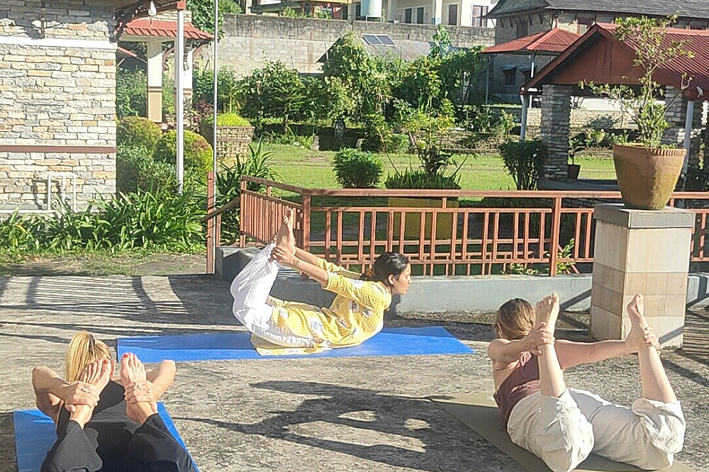 Retiro de yoga e meditação de 7 dias com vista para as montanhas, em Pokhara, Nepal 8