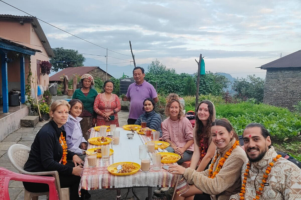 Retiro de yoga e meditação de 7 dias com vista para as montanhas, em Pokhara, Nepal 12