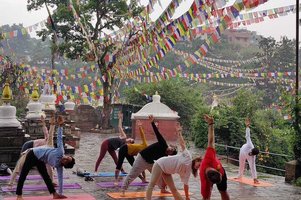 Retiro de Yoga Espiritual e Cura com Visitas Turísticas de 7 Dias no Nepal 12