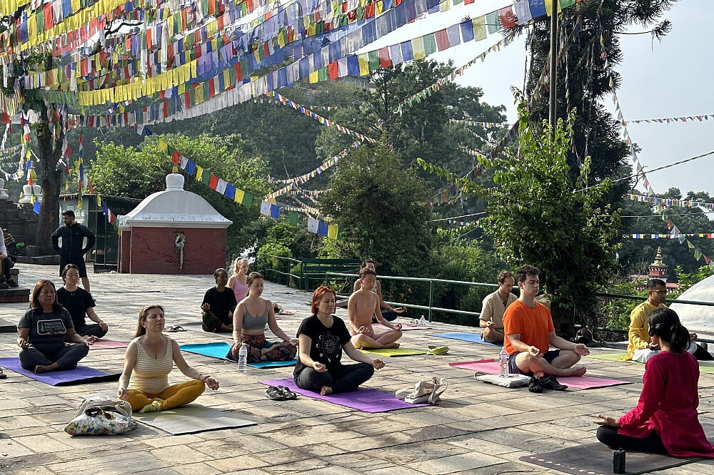 Retiro de Yoga Espiritual e Cura com Visitas Turísticas de 7 Dias no Nepal 8
