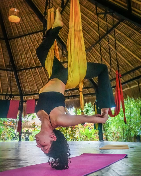 8-Day Aerial Yoga & Surf Retreat in Canggu, Bali