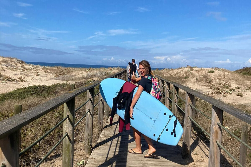 Retiro de Surf e Yoga de 8 Dias em Santa Cruz, Portugal 14