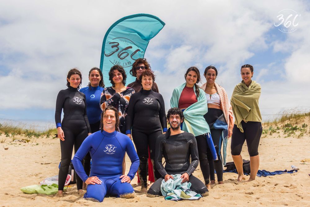 8 Day Surf & Yoga Retreat in Santa Cruz, Portugal