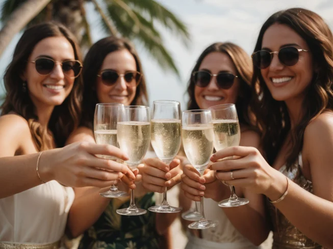 7 Day Girls Just Wanna Have Sun - Bachelorette Retreat with Surf & Champagne in Dominican Republic