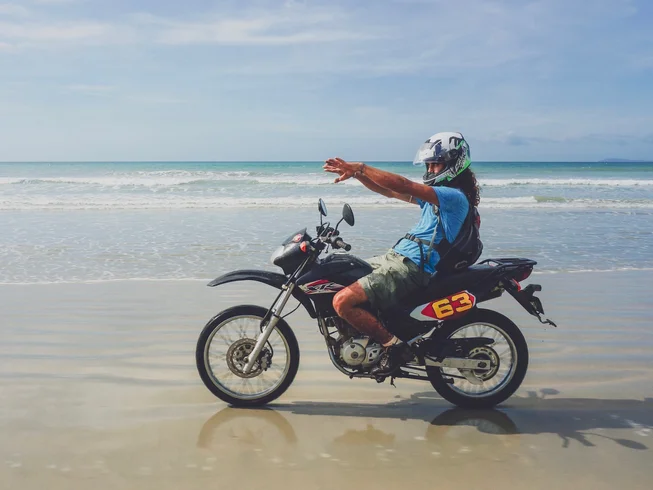 3 Day White Sand Beach Guided Motorcycle Tour in Palawan, Philippines